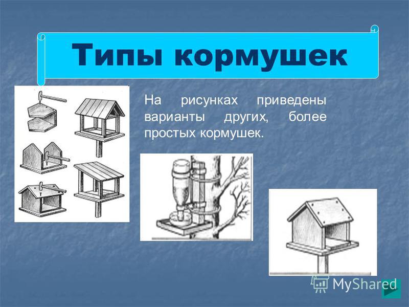 Творческий проект по технологии 5 класс кормушка