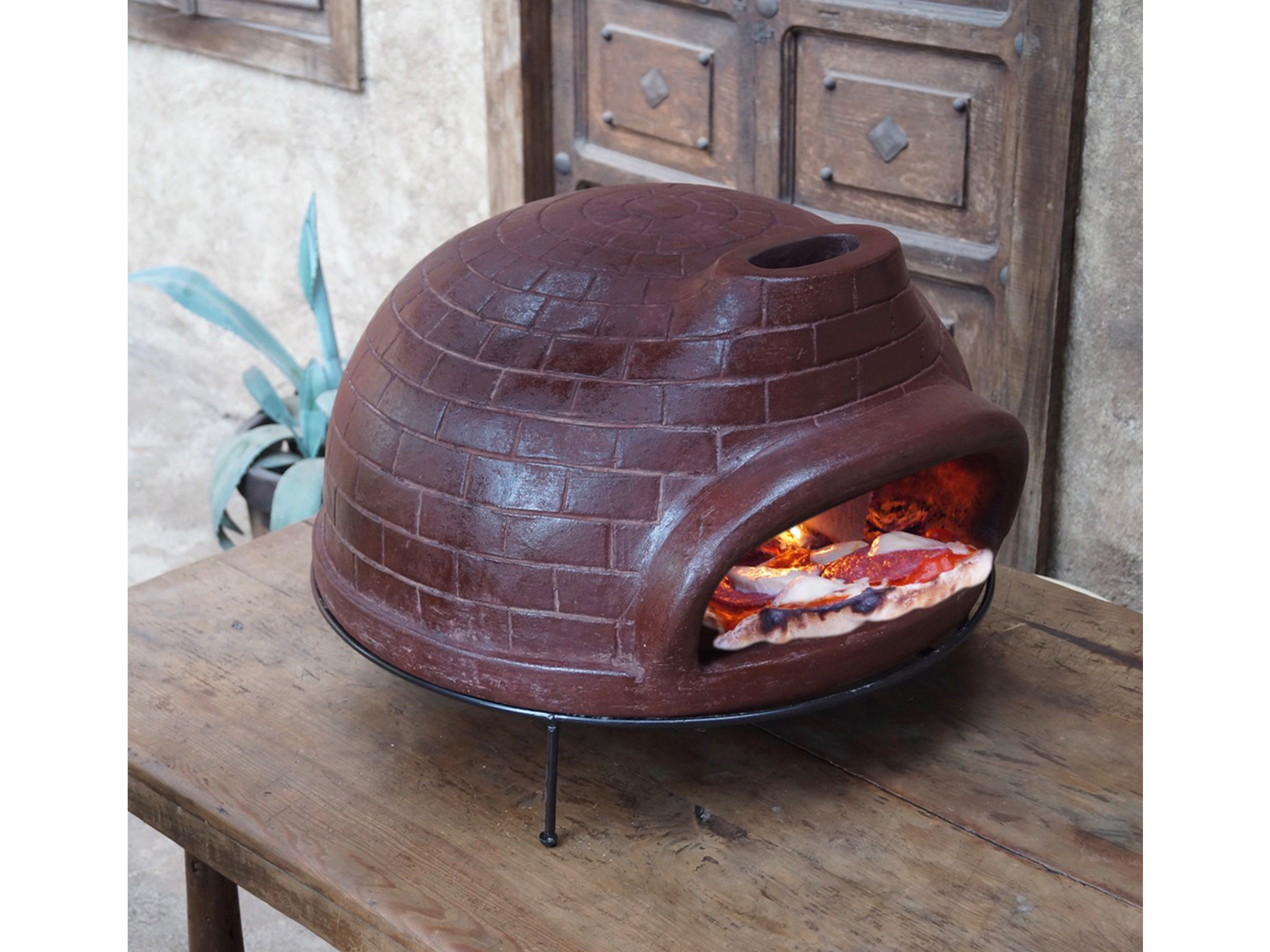 Помпейская дровяная печь