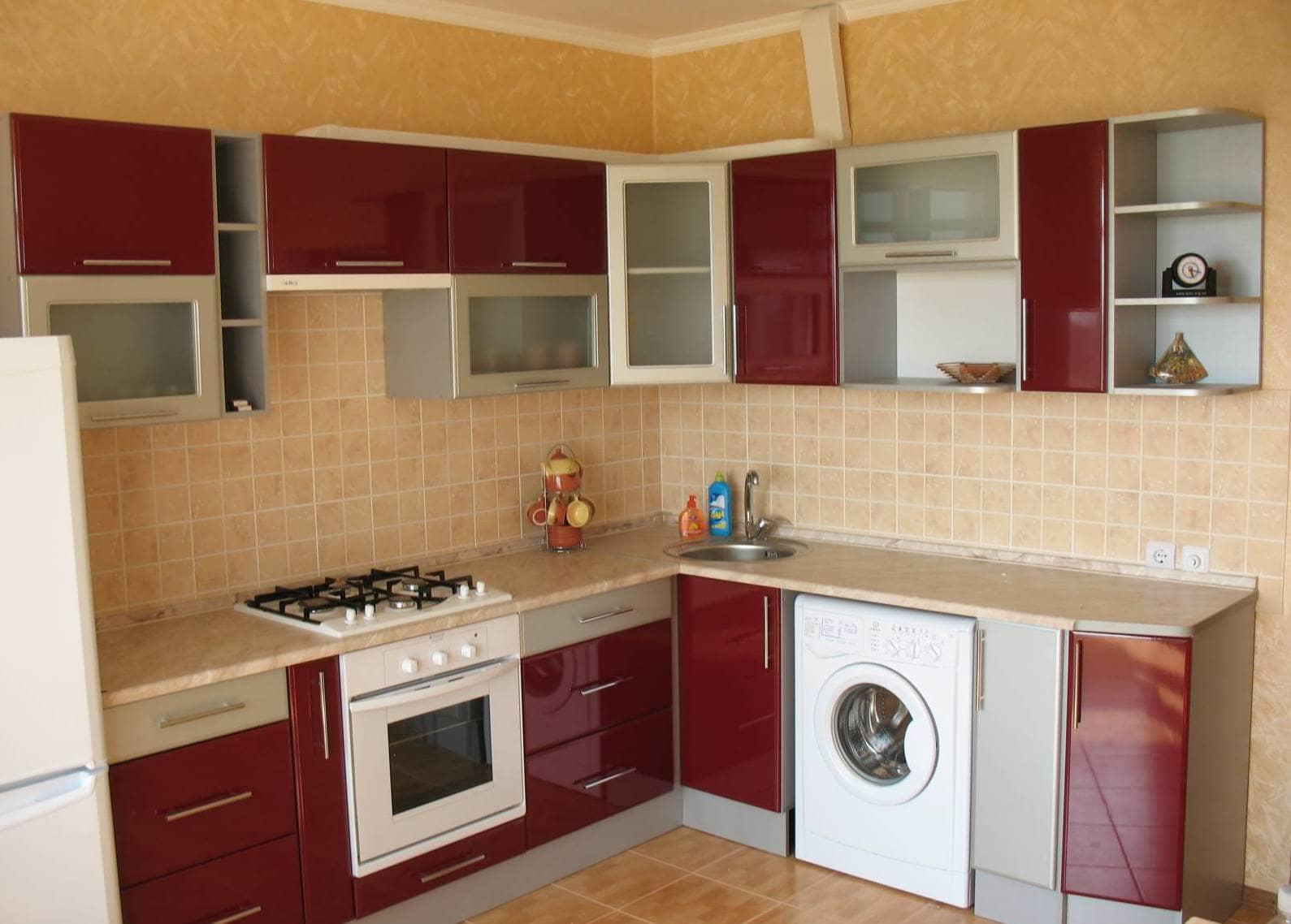 Кухонные гарнитуры угловые фото для кухни 9 кв м фото