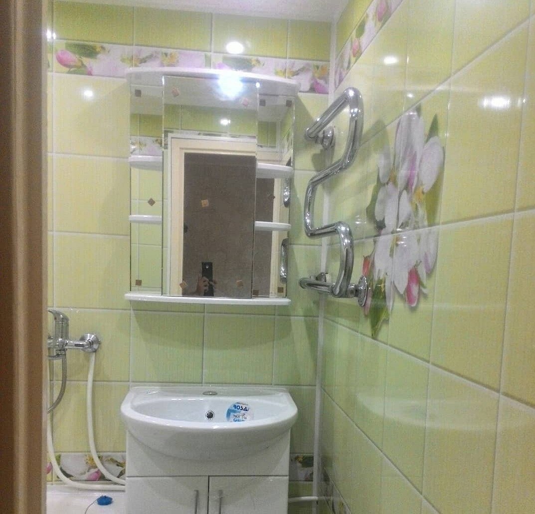 ремонт туалет ванна панелями пвх