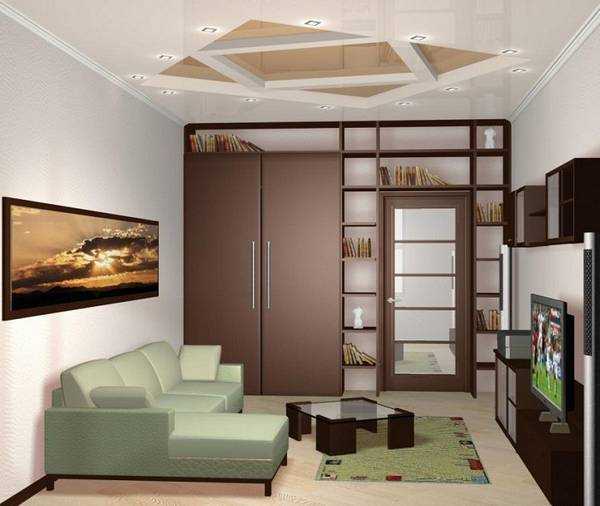Дизайн двушки 50 кв м с отдельными комнатами и кухней